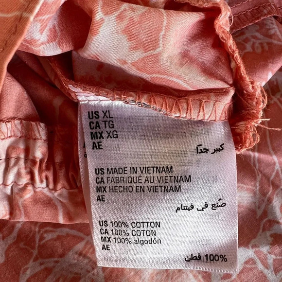 INC International Concepts Cotton Printed Peplum-Hem Top - Picture 6 of 8